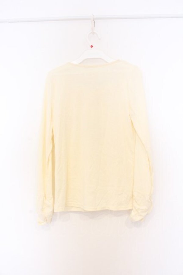 画像3: axes femme / パール使いインナープルオーバー M アイボリー O-26-02-27-037-AX-TO-IG-OS (3)