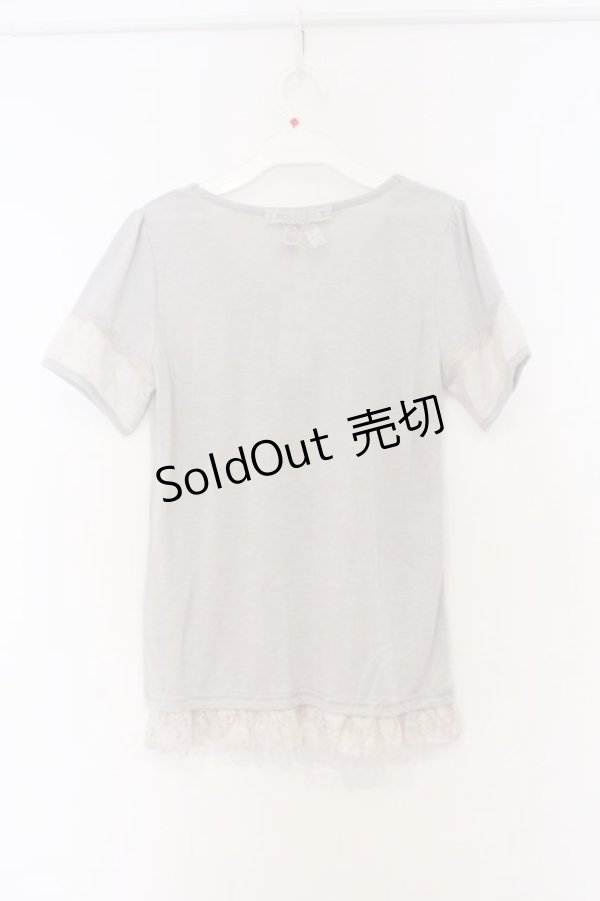 画像3: axes femme / トルソープリントTシャツ M グレー O-26-02-27-039-AX-TO-IG-OS (3)