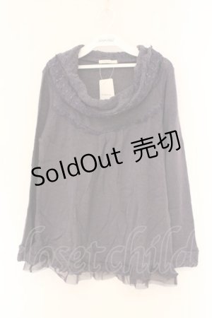 画像: axes femme / オフタートルニットソープルオーバー M パープル O-26-02-27-005-AX-TO-IG-OS