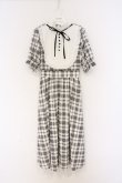 画像1: m petit by misako / ワンピース S シロ×クロ O-26-02-27-045-LO-OP-IG-OS (1)