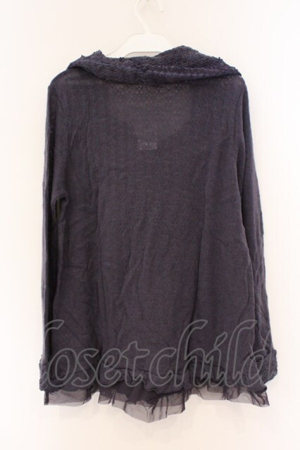 画像2: axes femme / オフタートルニットソープルオーバー M パープル O-26-02-27-005-AX-TO-IG-OS (2)