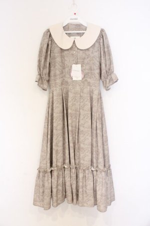 画像: m petit by misako / NINA’Sコラボトワルドジュイワンピース S ベージュ O-26-02-27-049-LO-OP-IG-OS