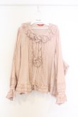 画像1: PINK HOUSE / フリルリボンブラウス【お直しあり】  ピンク O-26-02-27-053-LO-BL-IG-OS (1)