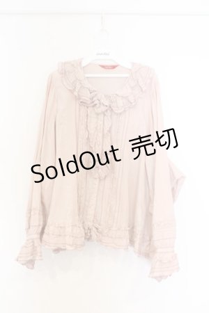 画像: PINK HOUSE / フリルリボンブラウス【お直しあり】  ピンク O-26-02-27-053-LO-BL-IG-OS
