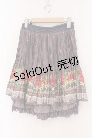 画像: axes femme / ローズパネルスカート M パープル O-26-02-27-002-AX-SK-IG-OS