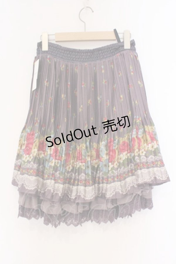 画像3: axes femme / ローズパネルスカート M パープル O-26-02-27-002-AX-SK-IG-OS (3)