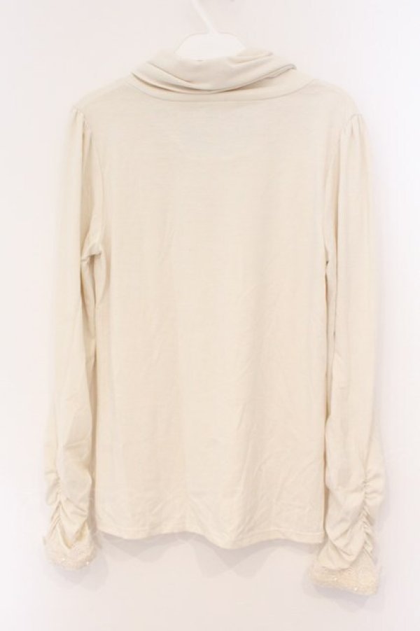 画像3: axes femme / オフタートルインナープルオーバー M アイボリー O-26-02-27-024-AX-TO-IG-OS (3)