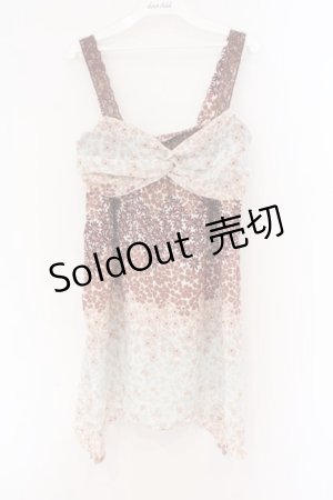 画像: axes femme / 花柄チュニック  オフ O-26-02-27-003-AX-SK-IG-OS