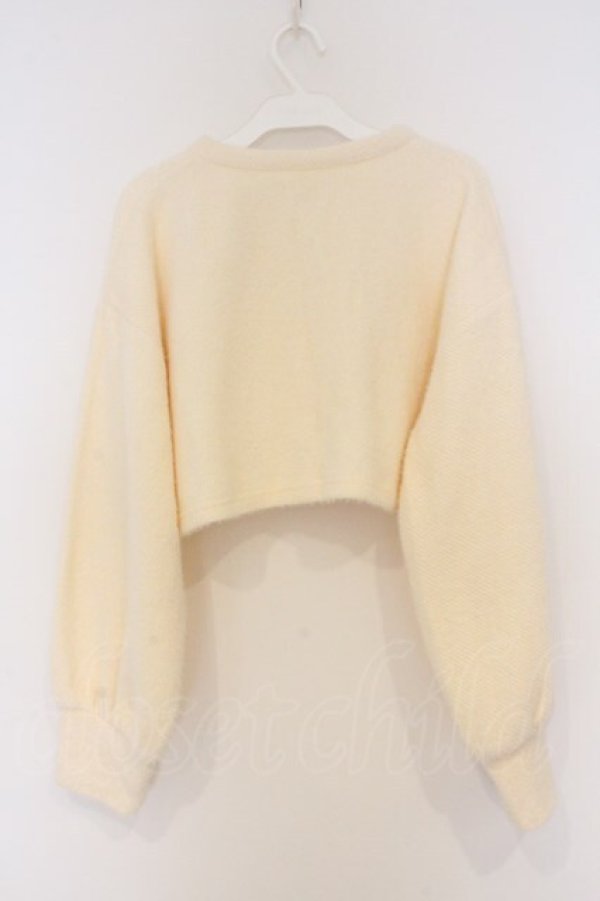 画像3: merry jenny / fluffyチャイナニットソーカーディガン F アイボリー O-26-03-01-003-LO-TO-OW-OS (3)