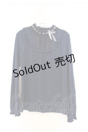 画像: axes femme / デコラティブタートルプルオーバー M ネイビー O-26-03-01-054-AX-TO-OW-OS