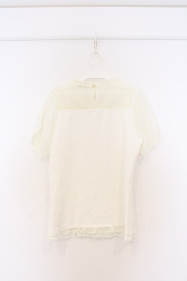 画像3: axes femme POETIQUE / マリン刺繍ビスチェ切替プルオーバー M キナリ O-26-03-01-061-AX-TO-OW-OS (3)