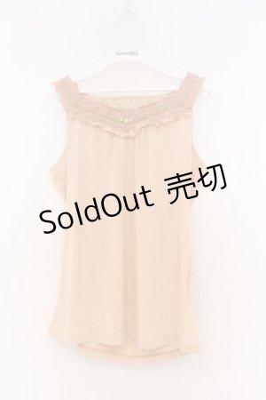 画像: axes femme / BACKリボンタンクトップ M ピンク O-26-03-01-067-AX-TO-OW-OS