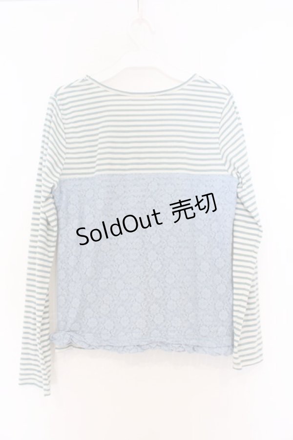 画像3: axes femme / ビスチェデザイントップス M ブルー O-26-03-01-069-AX-TO-OW-OS (3)