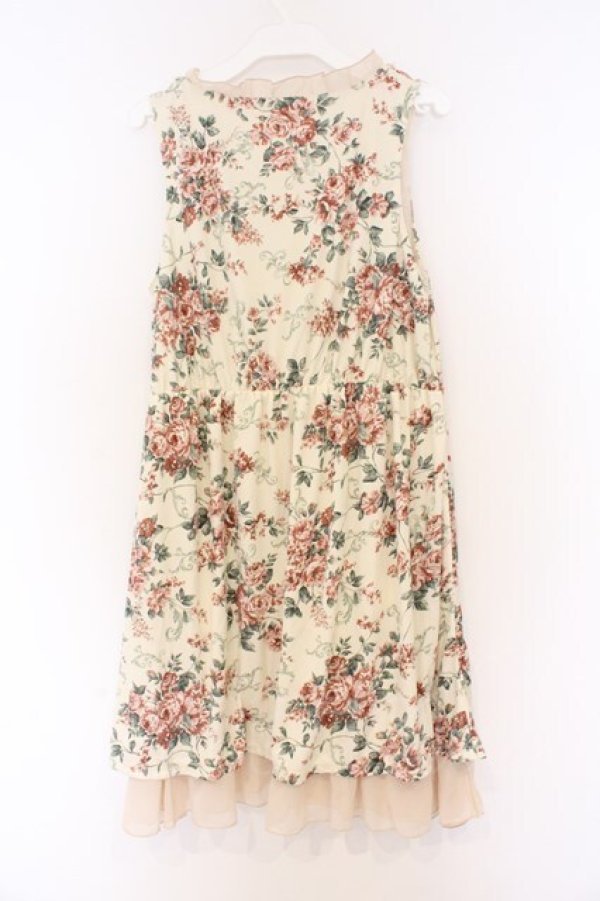 画像3: axes femme / 花柄ワンピース M キナリ O-26-03-01-074-AX-OP-OW-OS (3)