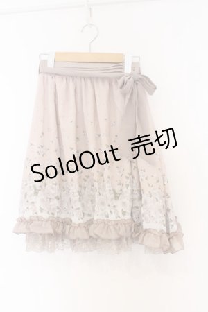 画像: axes femme / 花柄スカート M ピンク O-26-03-01-081-AX-SK-OW-OS