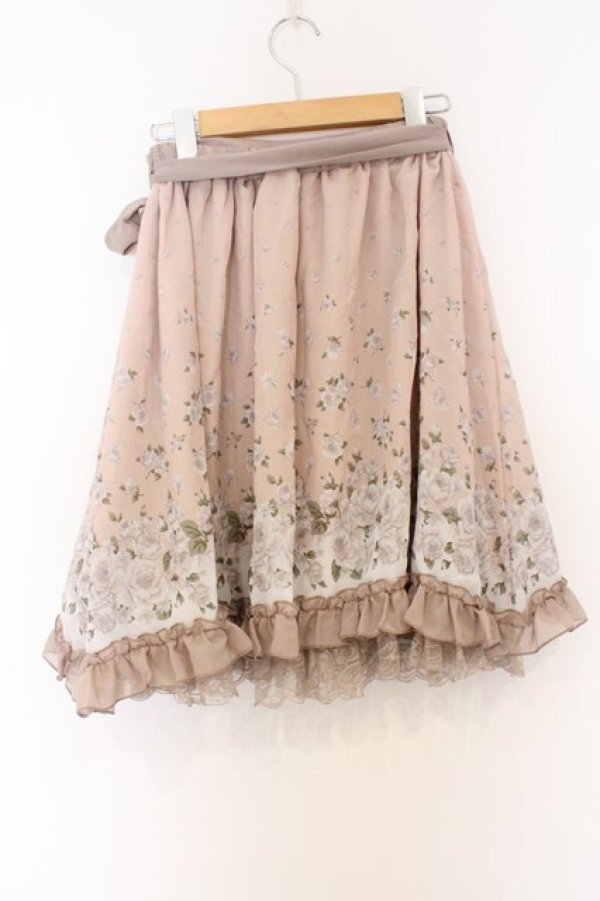 画像3: axes femme / 花柄スカート M ピンク O-26-03-01-081-AX-SK-OW-OS (3)