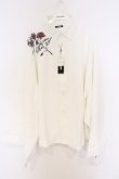 画像1: Ellno Loset / 和スリーブフラワー刺繍シャツ M ホワイト O-26-03-01-008-LO-BL-OW-OS (1)
