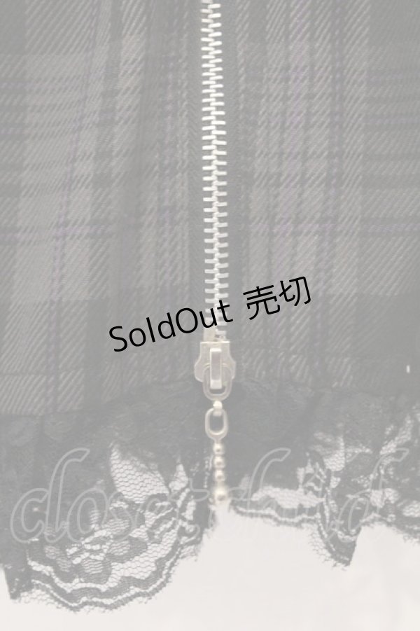 画像3: ALGONQUINS / ライダースジャケットワンピース  ブラック O-26-03-01-108-AL-OP-IG-OS (3)