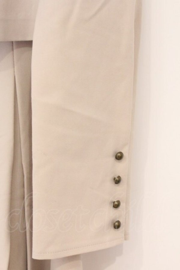 画像3: Maison de FLEUR Petite Robe canone / クロエが微笑むワンピース M ベージュ O-26-03-01-002-EL-OP-OW-OS (3)