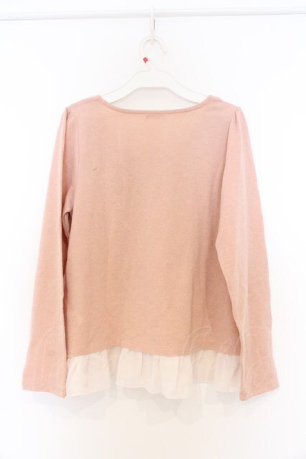 画像3: axes femme / リボン通しニットソー M ピンク O-26-03-01-020-AX-TO-OW-OS (3)