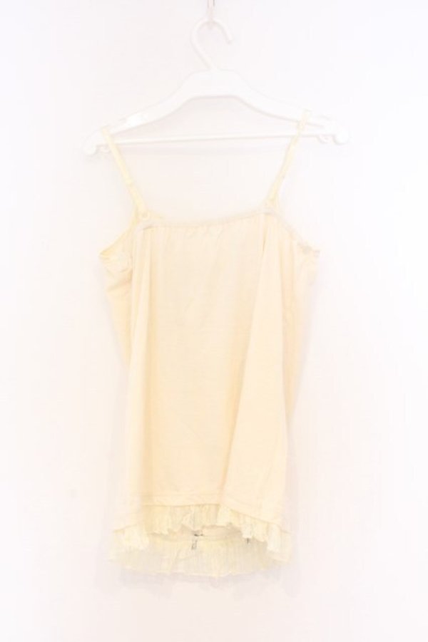 画像3: axes femme / BIGリボンキャミソール M キナリ O-26-03-01-021-AX-TO-OW-OS (3)