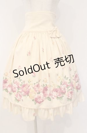 画像: Innocent World / フローラスカート  ミルクティー O-26-03-02-028-IW-SK-OW-OS