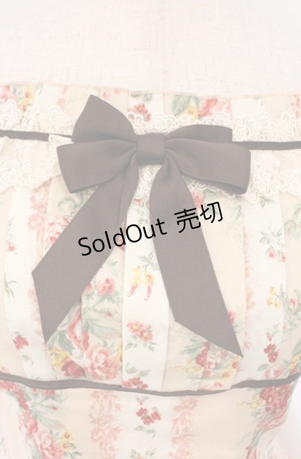 画像2: Innocent World / バラとチューリップのフレアージャンパースカート M ピンク O-26-03-02-031-IW-OP-OW-OS (2)