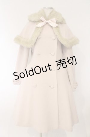 画像: Innocent World / バラと小鳥のコート M ピンク O-26-03-02-032-IW-CO-OW-OS