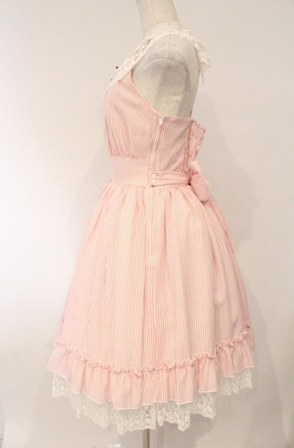 画像4: Innocent World / シャロンジャンパースカート  アカ×オフ O-26-03-02-034-IW-OP-OW-OS (4)