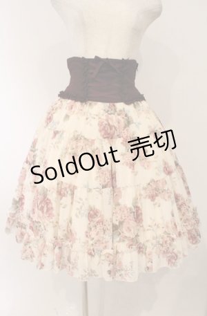 画像: Innocent World / イングリッシュローズスカート  キナリ×ワイン O-26-03-02-035-IW-SK-OW-OS