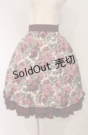 画像: Innocent World / マロニカローズスカート M ワイン O-26-03-02-036-IW-SK-OW-OS