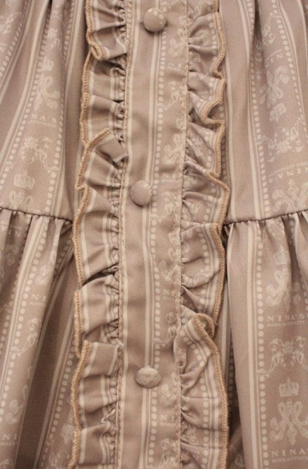 画像2: m petit by misako / MSKストライプRVSK M ピンク O-26-03-02-001-LO-SK-IG-OS (2)