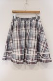 画像3: virally / 星名桜子 チェックスカート L サックス O-26-03-02-007-PU-SK-IG-OS (3)