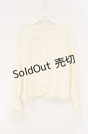 画像: FCL / ホルターネックブラウス L クリーム O-26-03-02-009-LO-BL-IG-OS