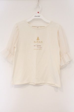 画像: m petit by misako / MSシアーソデプルオーバー S オフシロ O-26-03-02-003-LO-TO-IG-OS