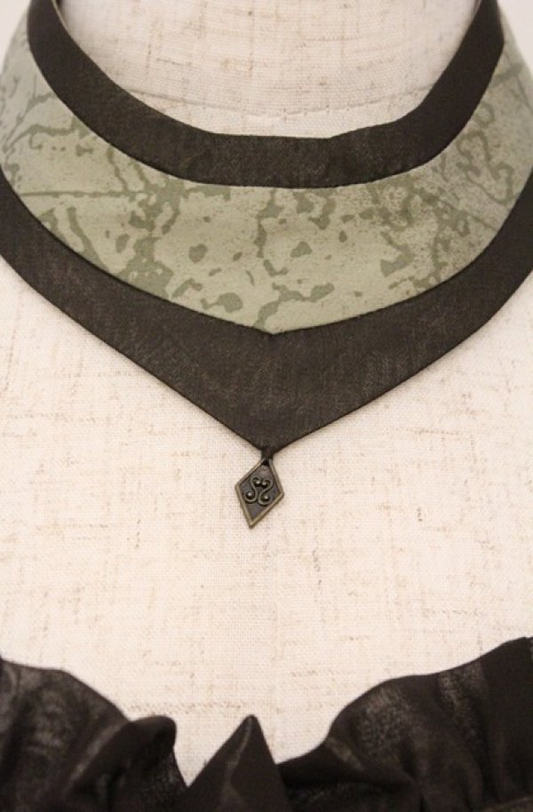 画像3: metamorphose / Time lag worldワンピース  オリーブグリーン O-26-03-02-023-ME-OP-OW-OS (3)