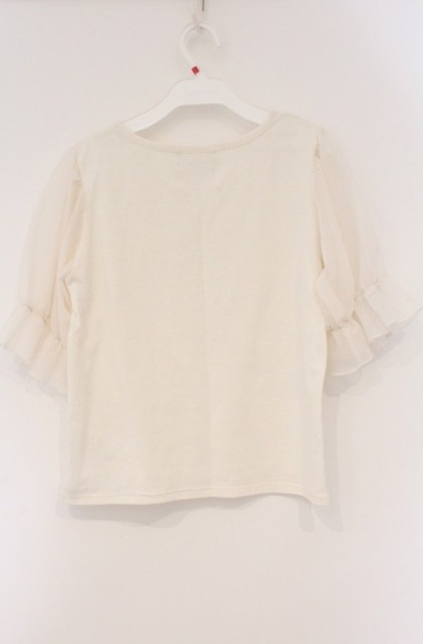 画像3: m petit by misako / MSシアーソデプルオーバー S オフシロ O-26-03-02-003-LO-TO-IG-OS (3)