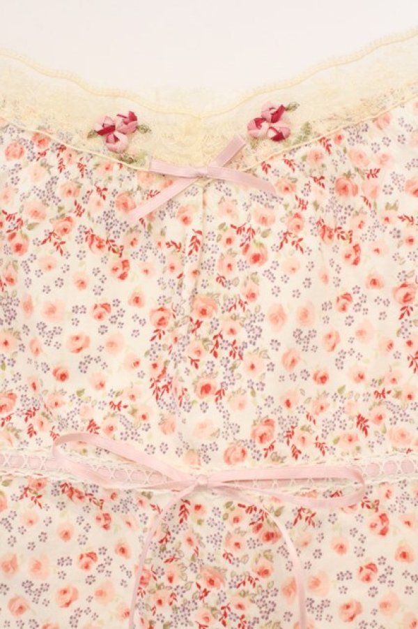 画像2: PINK HOUSE / 小花柄キャミソール  ピンク O-26-03-03-025-LO-TO-IG-OS (2)