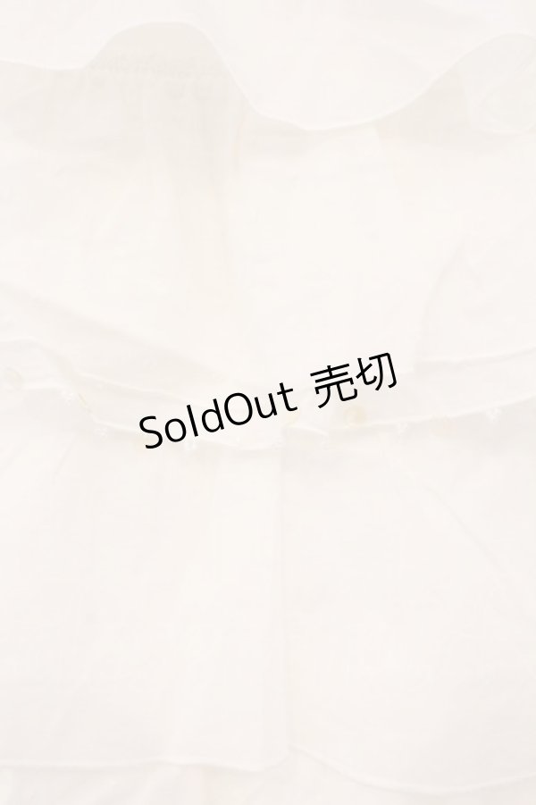 画像2: PINK HOUSE / ティアードタンク L シロ O-26-03-03-030-LO-TO-IG-OS (2)