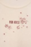 画像2: PINK HOUSE / さくらうさぎTシャツ  シロ O-26-03-03-032-LO-TS-IG-OS (2)