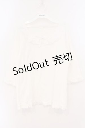 画像: PINK HOUSE / ピコレースカットソー L シロ O-26-03-03-033-LO-TO-IG-OS