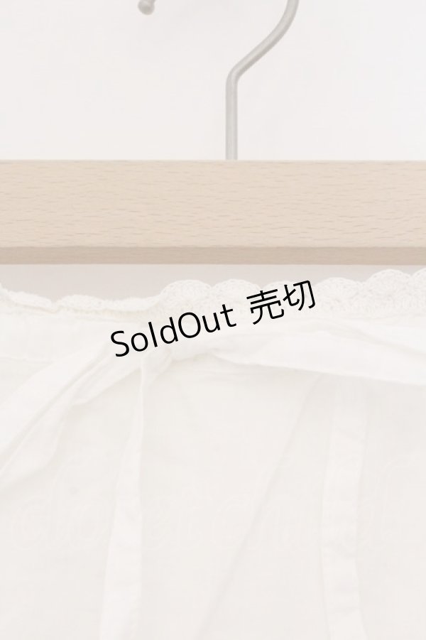 画像2: PINK HOUSE / ダイヤ柄レーススカート  シロ O-26-03-03-045-LO-SK-IG-OS (2)