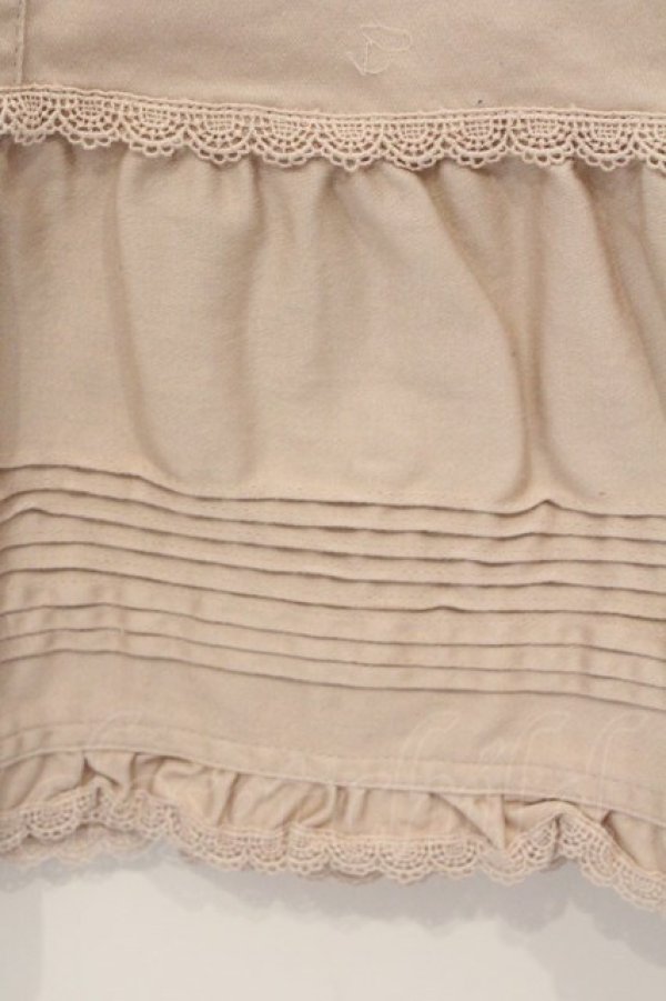 画像2: PINK HOUSE / タックフリルデニムスカートト L ピンク O-26-03-03-046-LO-SK-IG-OS (2)