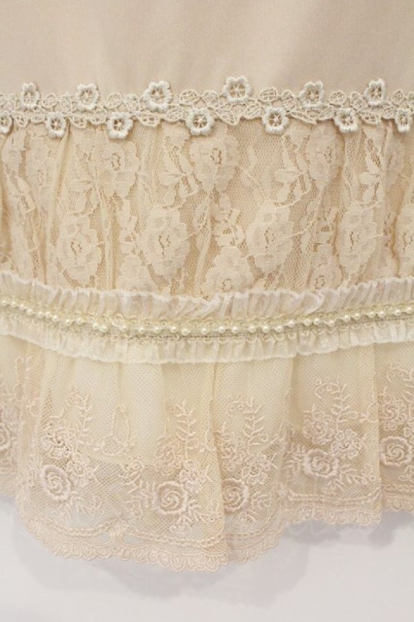 画像2: axes femme / ペチスカート  イエロー O-26-03-03-053-AX-SK-IG-OS (2)