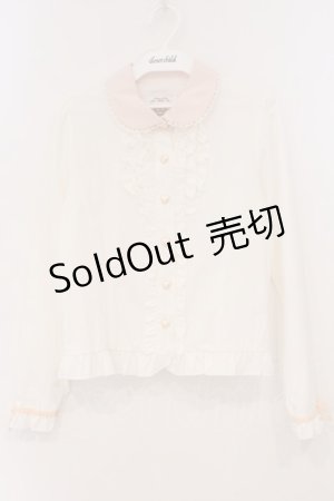 画像: DearMyLove / マイメロディコラボブラウス M シロ×ピンク O-26-03-03-057-EL-BL-OW-OS
