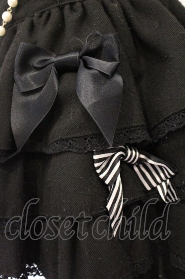 画像3: ALICE and the PIRATES / Milky Rail Trainヨハンフリルパンツ  クロ O-26-03-03-058-PA-PA-OW-OS (3)