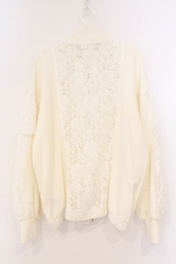 画像4: merry jenny / レーストラックジャケット F アイボリー O-26-03-03-063-LO-JA-OW-OS (4)