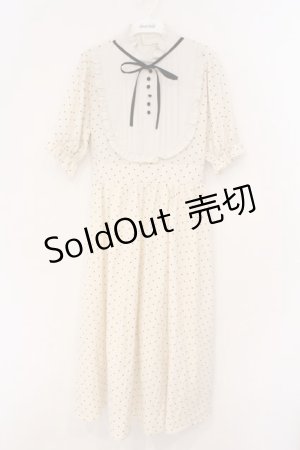 画像: m petit by misako / ナシジミズタマキリカエワンピース M アイボリー O-26-03-03-068-LO-OP-OW-OS