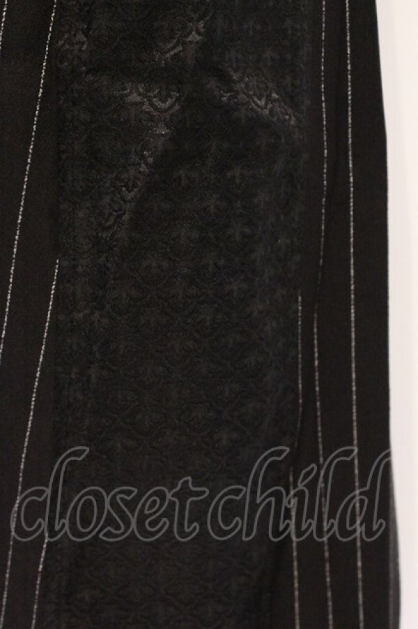 画像3: Qutie Frash / 袴パンツ  ブラック×ピンストライプ O-26-03-03-086-QU-PA-IG-OS (3)