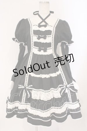 画像: To Alice / リボンドーリィ福袋[2026]ワンピース単体 M クロ×シロ O-26-03-03-008-LO-OP-OW-OS